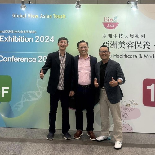 2024年08月02日 本會顧問越南Medi-Group 阮世殿Nguyen The Dinh執行長參訪亞洲生技大站，本會張副理事長及蕭秘書長等熱烈熱情接待