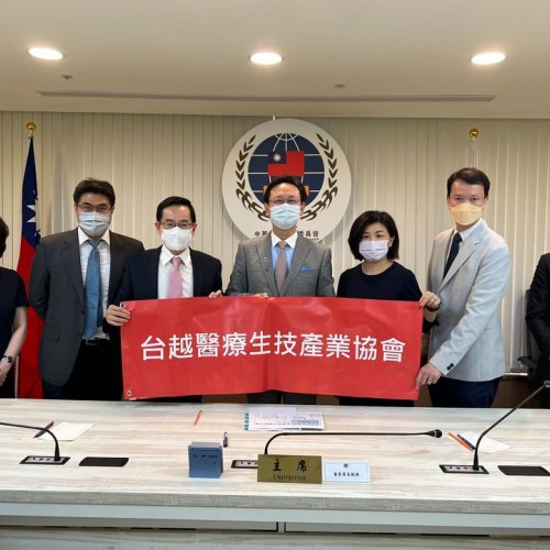 台越醫協成立後即拜會僑委會